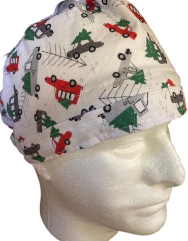 Station Wagon with Christmas trees