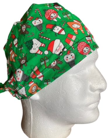 Santa with Candy Canes