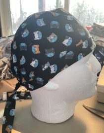 Cats in Masks -Black